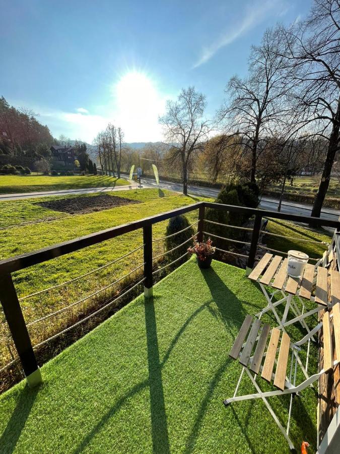 Willa Piwniczka Apartament Jahlowej Piwniczna-Zdroj Exterior foto